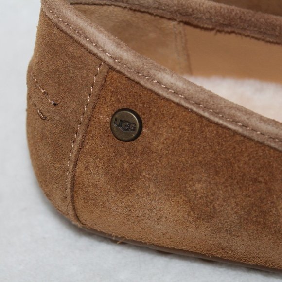 UGG WOMENS LOAFER MOCASSIN SLIPPERS SUEDE - Picture 5 of 7